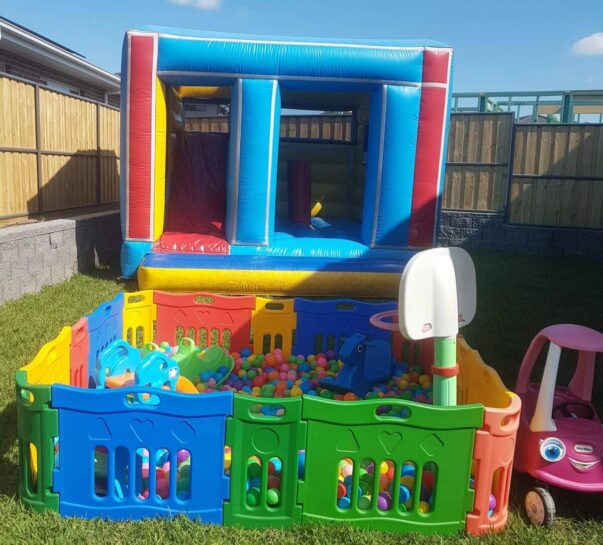 jumping castle + ball pit packages